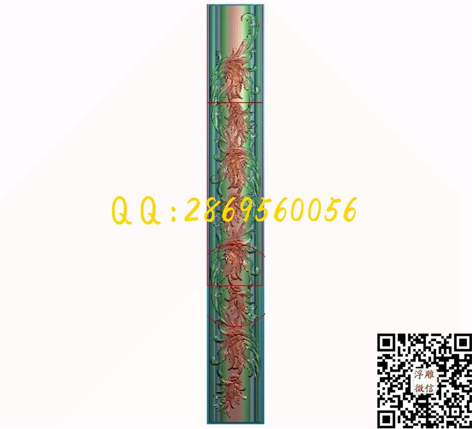门花149-759_欧式竖洋花竖花竖长门花椭圆贴花门上花洋贴花竖雕洋花精雕图浮雕图
